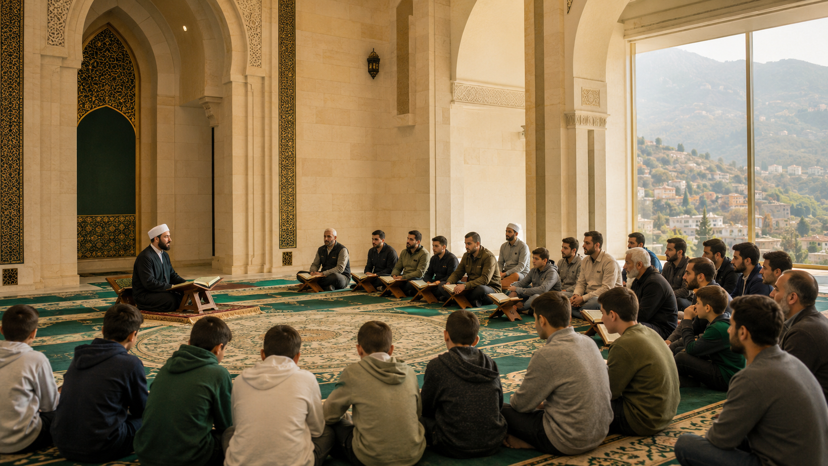 Lessons and activities at the mosque